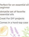 Plant Therapy 15 & 15 Essential Oil Set with Carrying Case