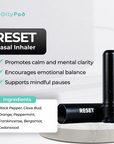 WooS x OilyPod Aromatherapy Nasal Inhaler – RESET