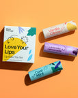 Plant Therapy Love Your Lips Natural Lip Balm Trio Set