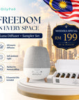 (Merdeka Special) OilyPod Luna Diffuser + Sampler Set