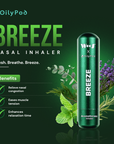 WooS x OilyPod Aromatherapy Nasal Inhaler - BREEZE
