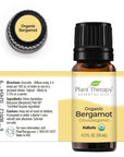 Plant Therapy Bergamot Organic Essential Oil - OilyPod