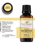 Plant Therapy Bergamot Organic Essential Oil - OilyPod