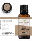 Plant Therapy Cedarwood Atlas Organic Essential Oil - OilyPod