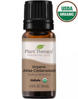 Plant Therapy Cedarwood Atlas Organic Essential Oil - OilyPod