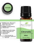 Plant Therapy Citronella Essential Oil - OilyPod