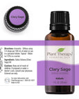 Plant Therapy Clary Sage Essential Oil - OilyPod