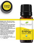 Plant Therapy Energy Organic Essential Oil Blend - OilyPod