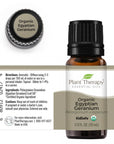 Plant Therapy Geranium Egyptian Organic Essential Oil - OilyPod
