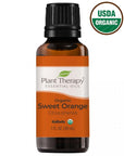 Plant Therapy Orange Sweet Organic Essential Oil - OilyPod