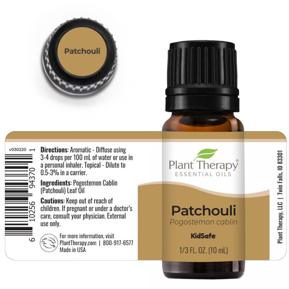 Aged Dark Patchouli Essential Oil 10 ml