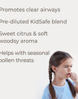 Plant Therapy Quiet Cough™ KidSafe Essential Oil Blend - OilyPod