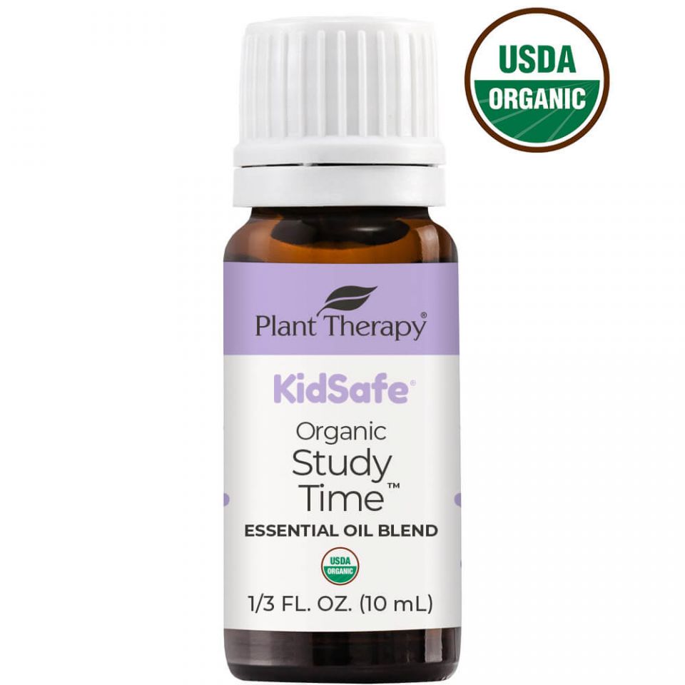 Plant Therapy Organic Energy Essential Oil Blend 10 ml (1/3 oz) 100% Pure, Undiluted, Therapeutic Grade