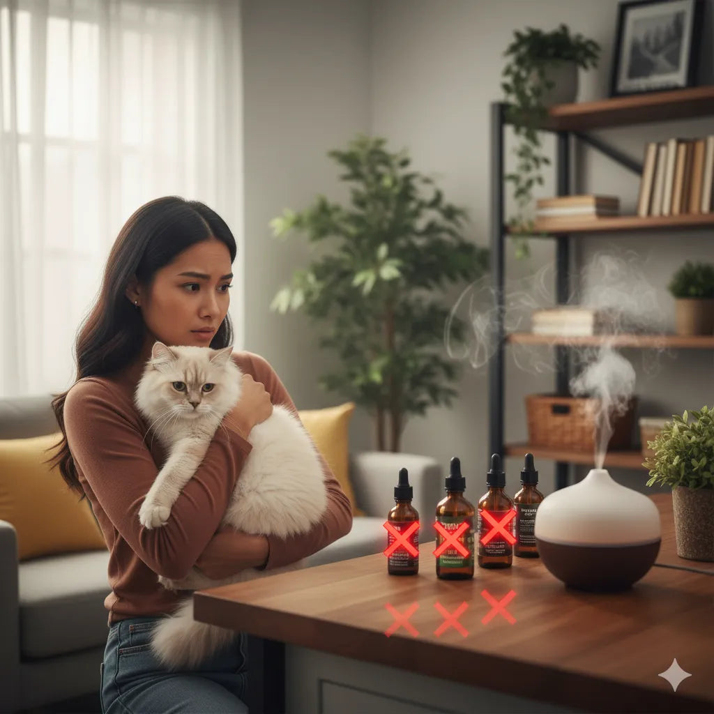 Essential Oils That Are Harmful to Cats & Dogs: A Complete Safety Guide for Pet Owners