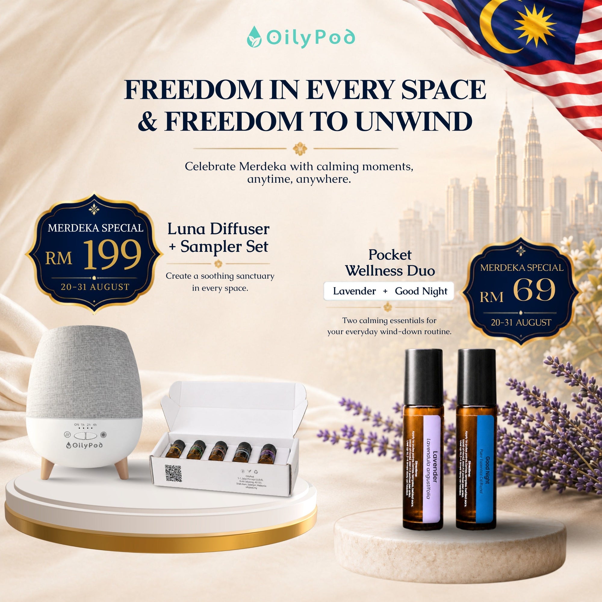 Merdeka Special Deals!