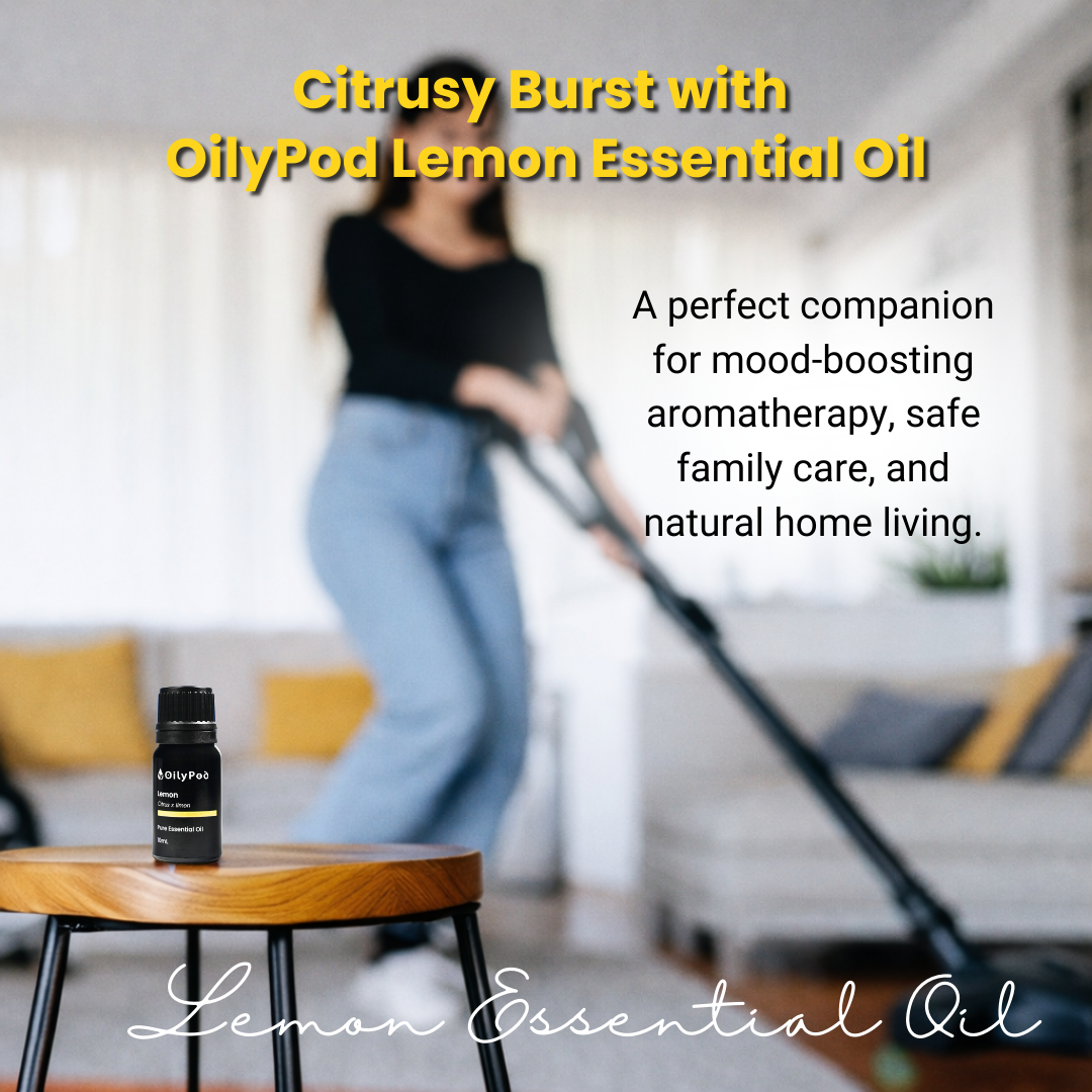 OilyPod Lemon Essential Oil 10ml