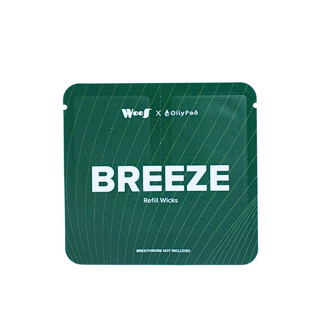 WooS x OilyPod Aromatherapy Nasal Inhaler - BREEZE