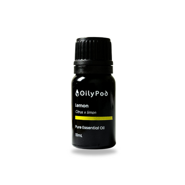 OilyPod Lemon Essential Oil 10ml - 100% Pure & Natural, Refreshing & Uplifting