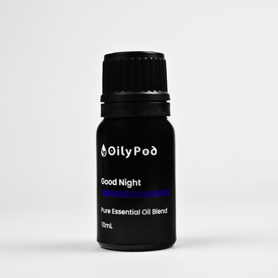 OilyPod Good Night Essential Oil Blend 10ml - 100% Pure & Natural, Promotes Restful Sleep & Relaxation