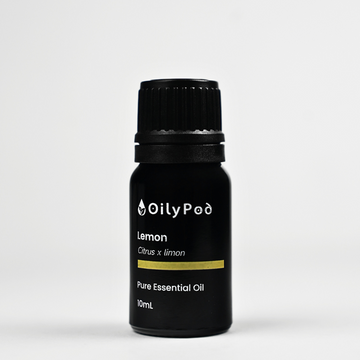 OilyPod Lemon Essential Oil 10ml - 100% Pure & Natural, Refreshing & Uplifting