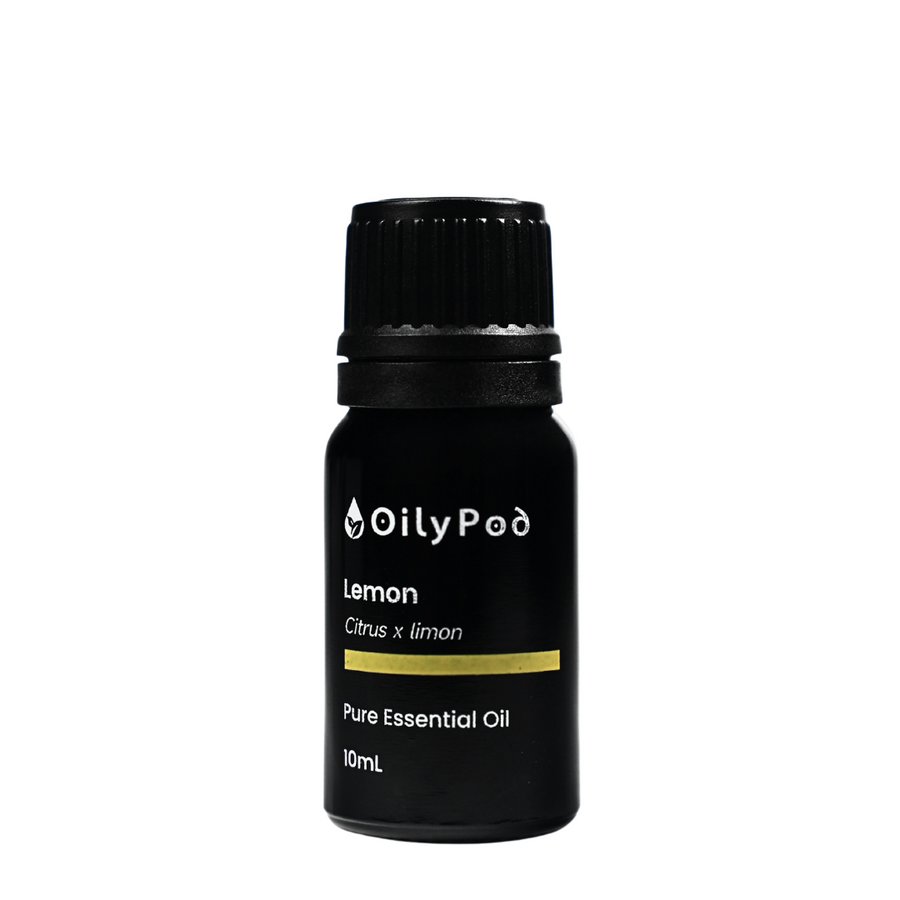 OilyPod Lemon Essential Oil 10ml - 100% Pure & Natural, Refreshing & Uplifting