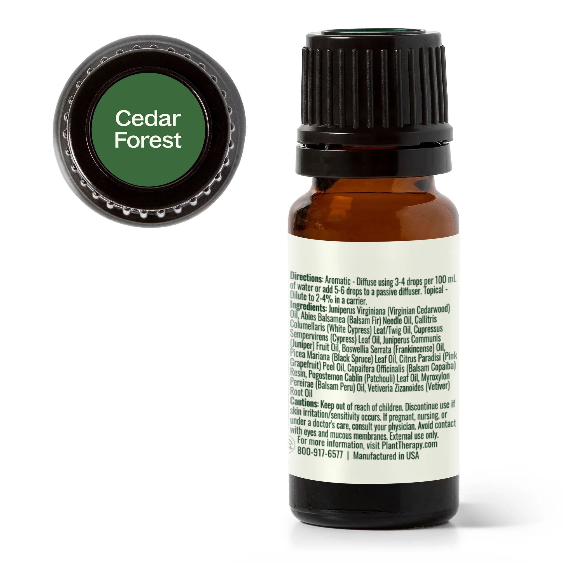 Plant Therapy Cedar &amp; Pine Passive Diffuser Set