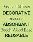 Plant Therapy Cedar & Pine Passive Diffuser Set