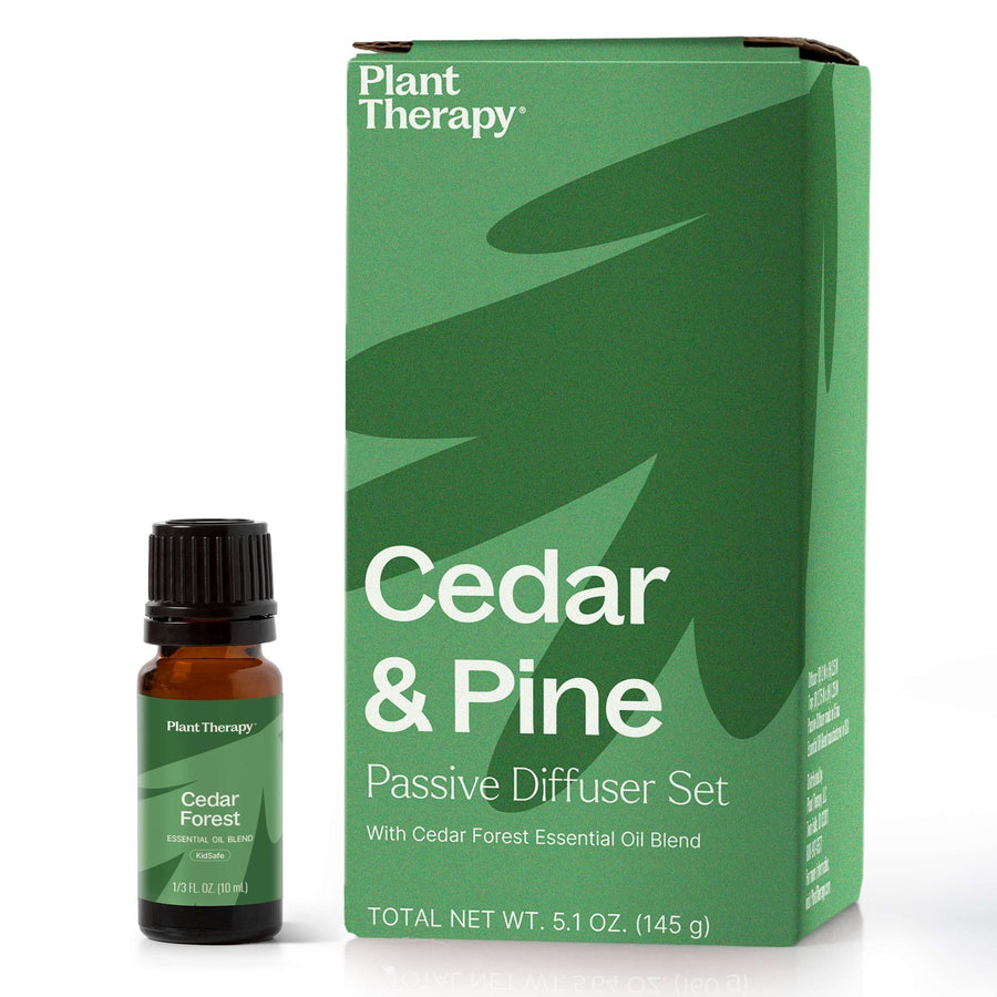 Plant Therapy Cedar & Pine Passive Diffuser Set