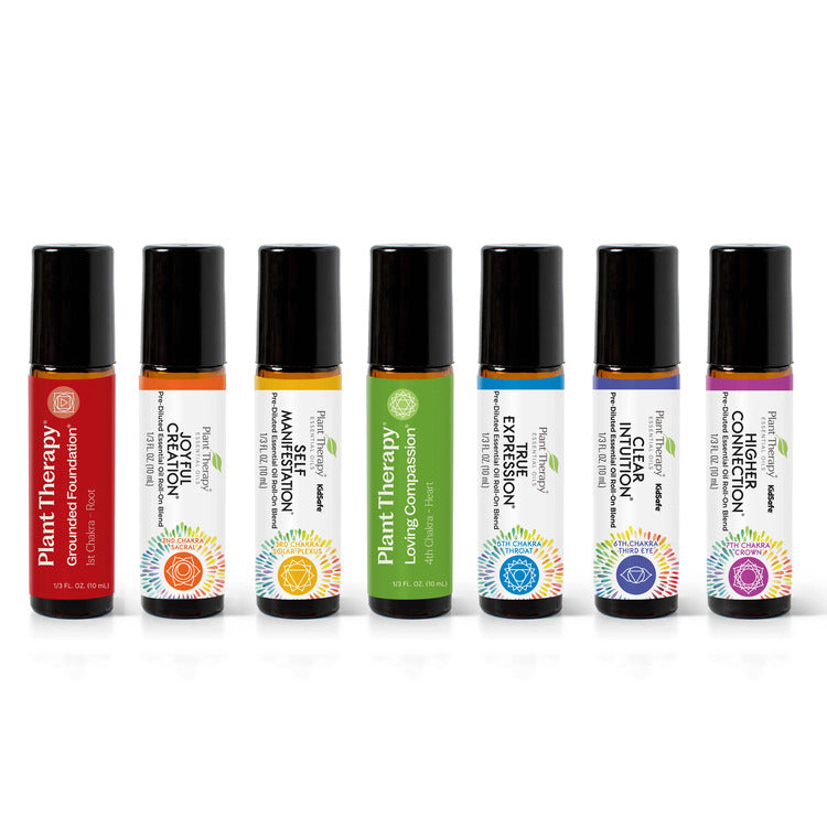 Plant Therapy Chakra Synergies Essential Oil Set