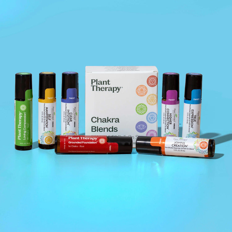 Plant Therapy Chakra Synergies Essential Oil Set