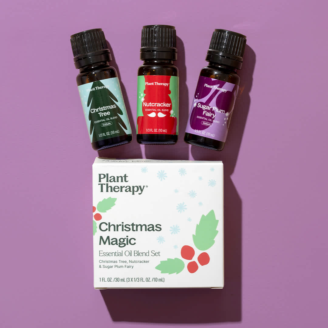 Plant Therapy Christmas Magic Essential Oil Blend 3 Set