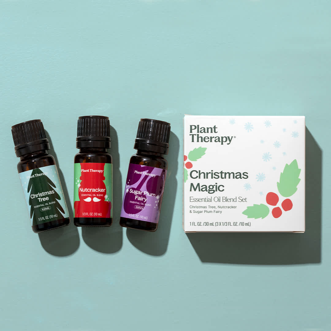 Plant Therapy Christmas Magic Essential Oil Blend 3 Set