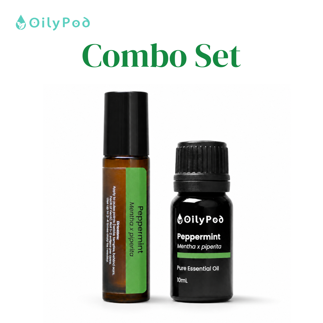 OilyPod Peppermint Essential Oil 10ml