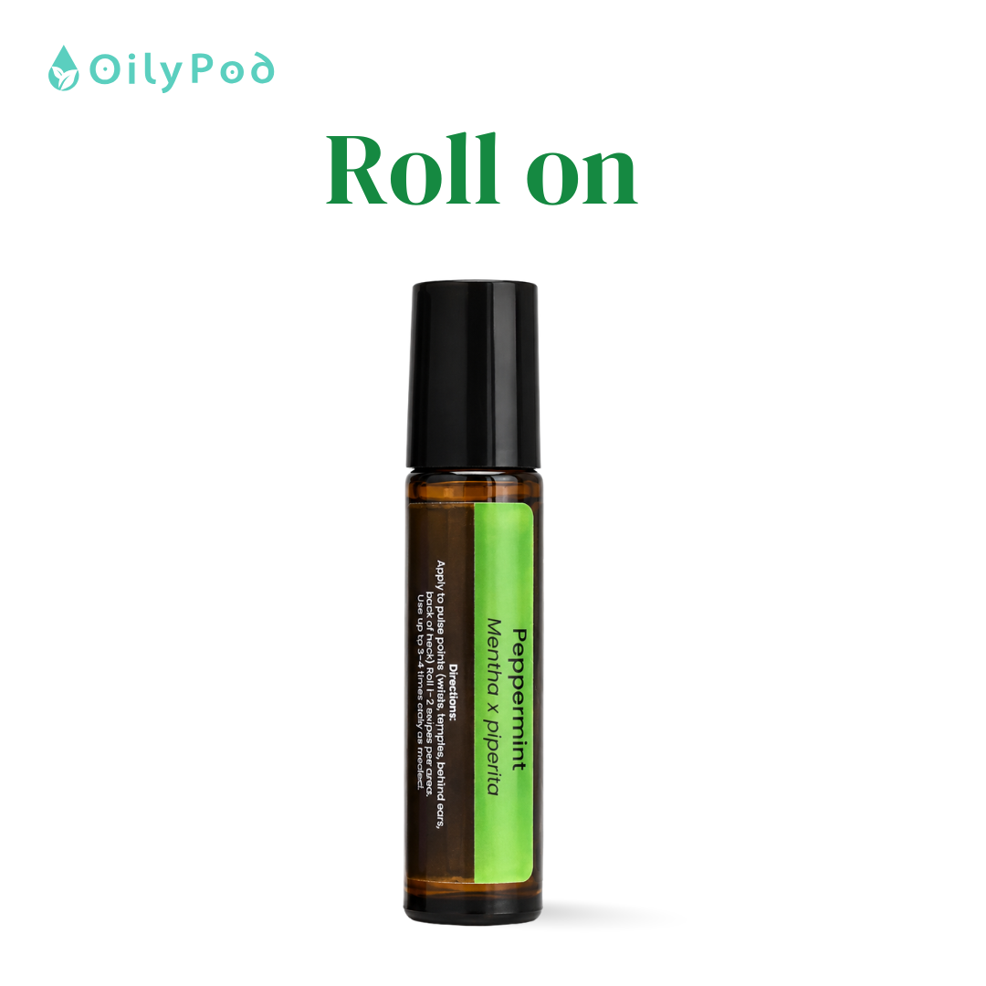 OilyPod Peppermint Essential Oil 10ml