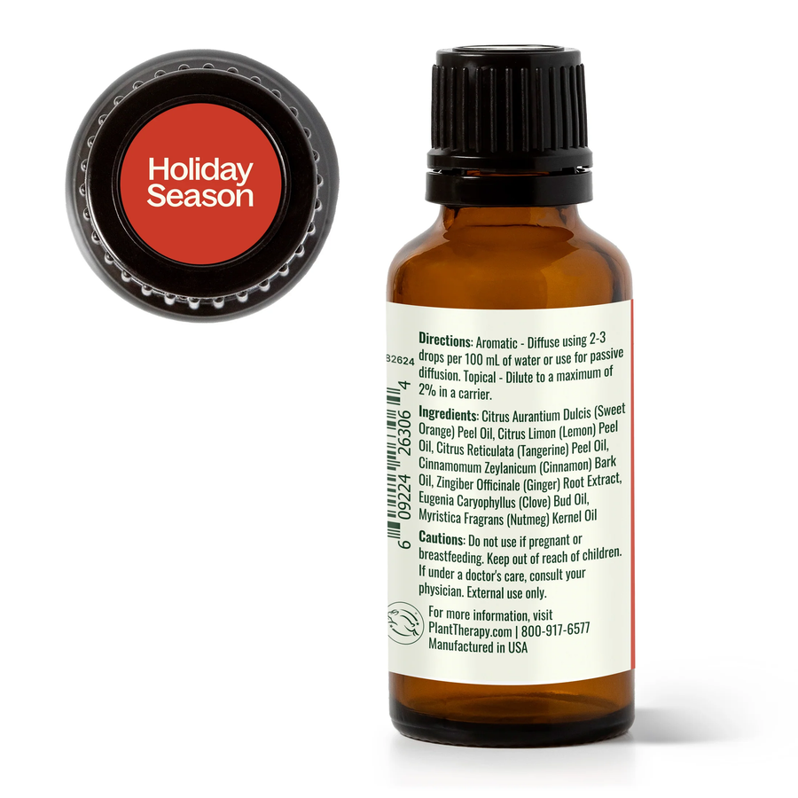 Plant Therapy Holiday Season Essential Oil Blend