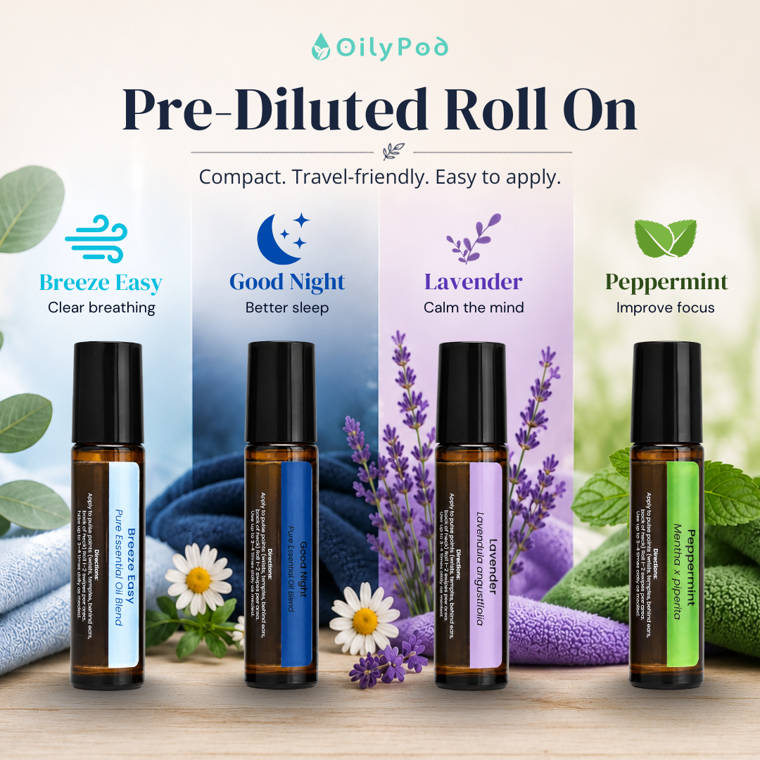 OilyPod Pre-diluted Roll On 10ml