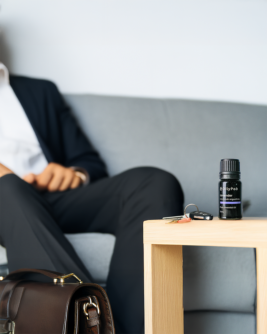 OilyPod Lavender Essential Oil 10ml - 100% Pure & Natural, Calming & Relaxing