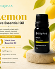 OilyPod Lemon Essential Oil 10ml