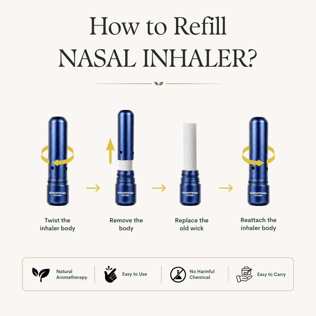 WooS x OilyPod Aromatherapy Nasal Inhaler - DREAMY