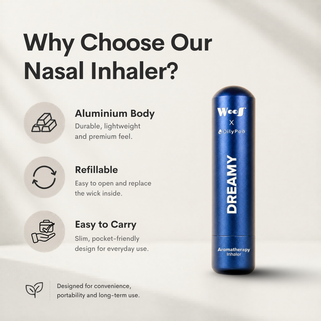 WooS x OilyPod Aromatherapy Nasal Inhaler - DREAMY