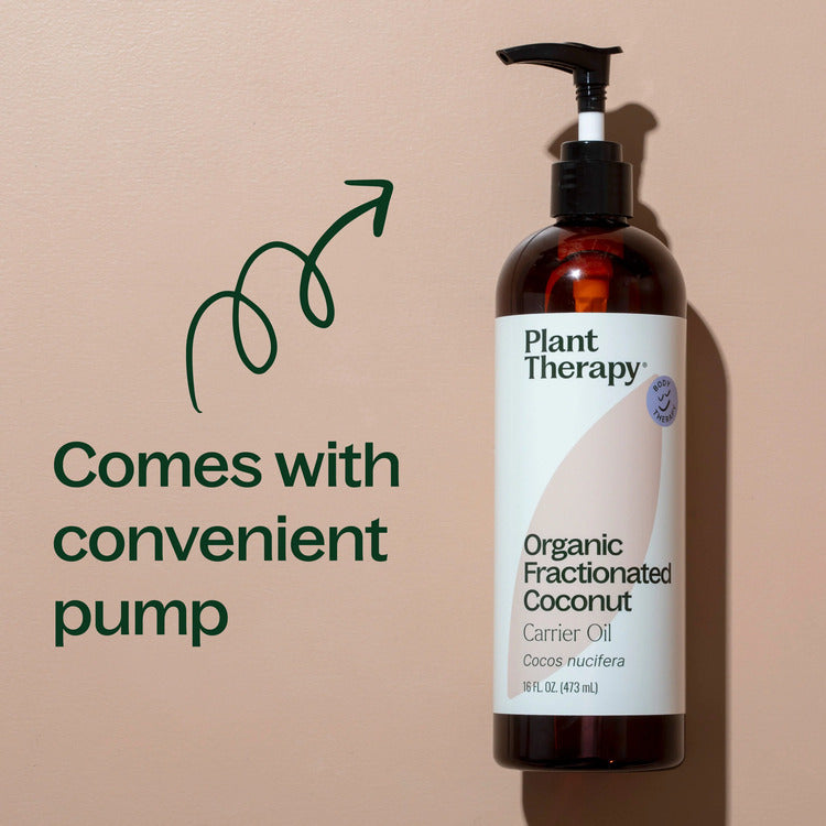 Plant Therapy Fractionated Coconut Organic Carrier Oil