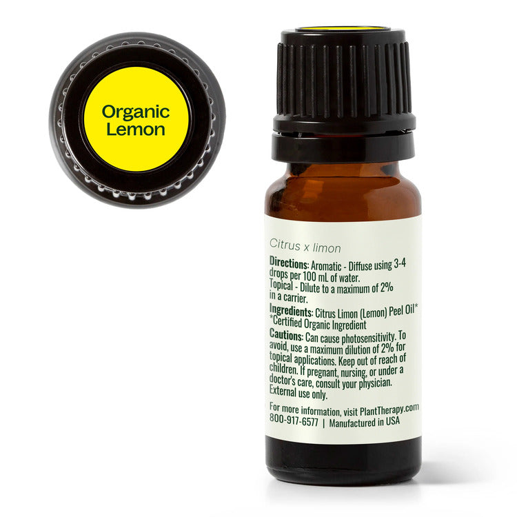 Plant Therapy Lemon Organic Essential Oil