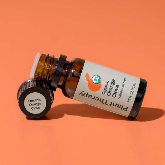 Plant Therapy Organic Orange Clove Essential Oil Blend