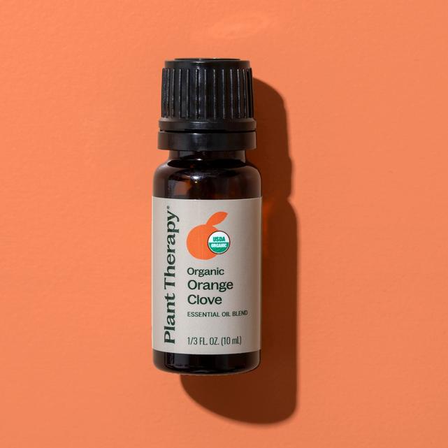Plant Therapy Organic Orange Clove Essential Oil Blend