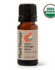 Plant Therapy Organic Orange Clove Essential Oil Blend