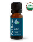 Plant Therapy Relax Organic Essential Oil Blend