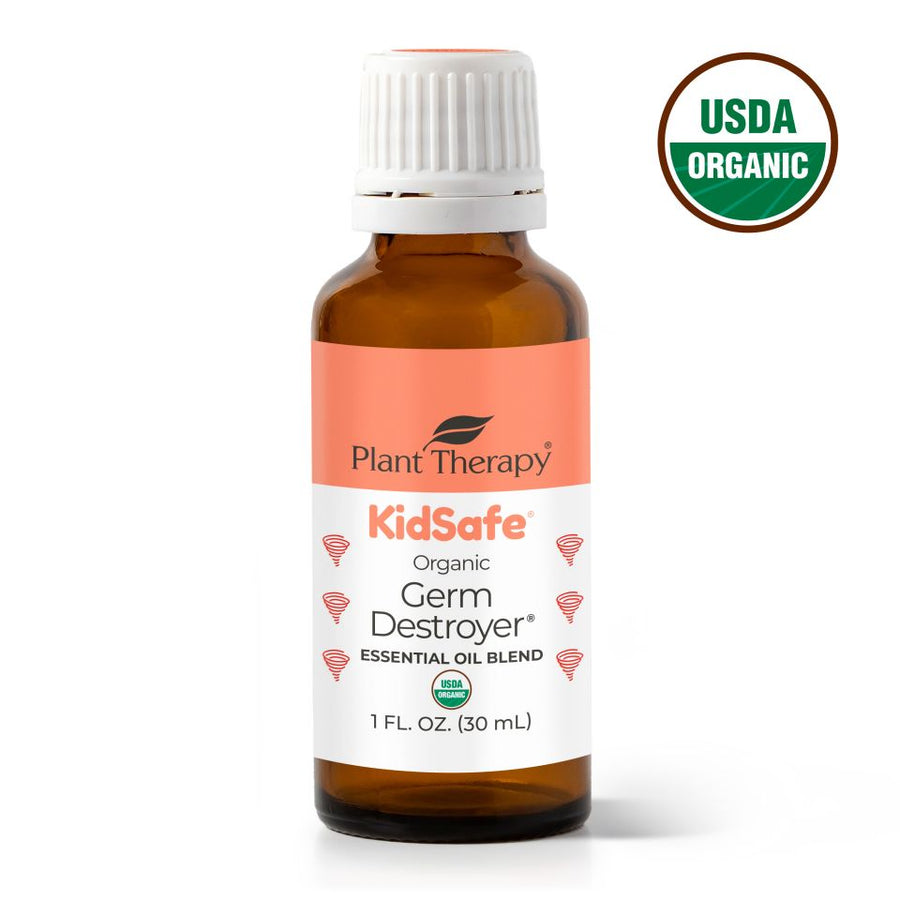 Plant Therapy Germ Destroyer Organic KidSafe Essential Oil Blend