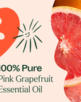 Plant Therapy Grapefruit Pink Essential Oil