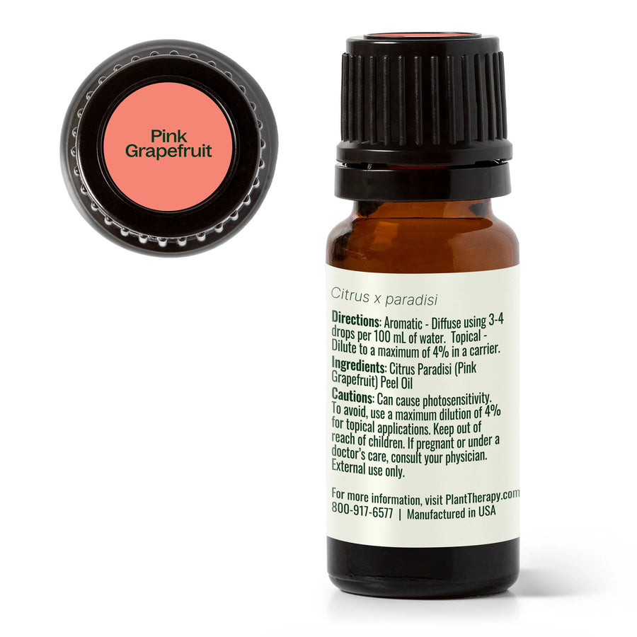 Plant Therapy Grapefruit Pink Essential Oil