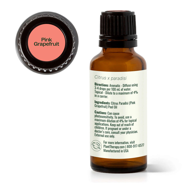Plant Therapy Grapefruit Pink Essential Oil